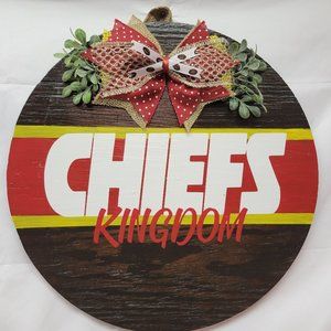 Kansas City Chiefs Door Hanger